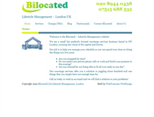 Tablet Screenshot of bilocated.co.uk